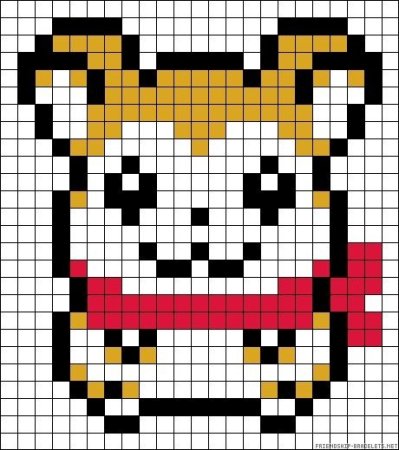 Хомяк по клеточкам