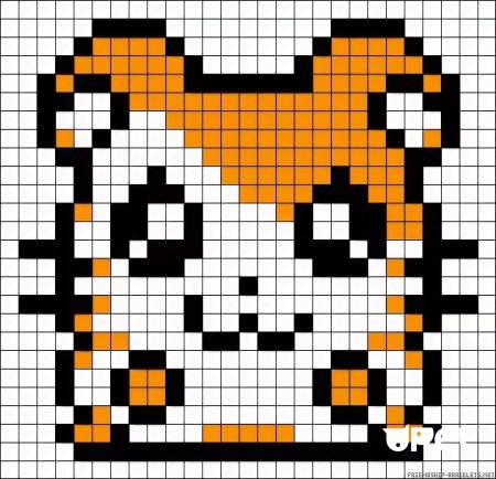 Рисунки по клеточкам животные