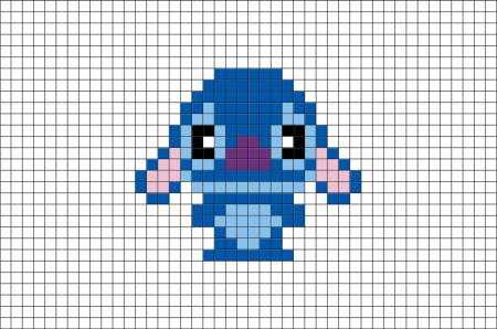 Рисование по клеточкам фрукты