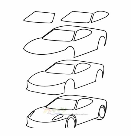 Машина рисунок