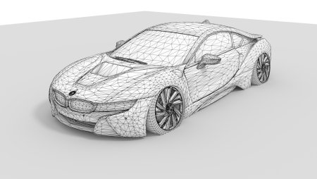BMW i8 3d model