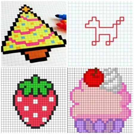 Вкусняшки по клеткам