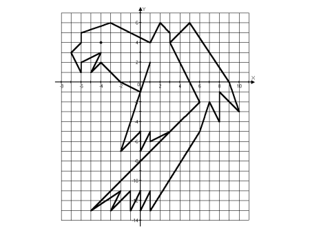 Рисунки по линиям клеток