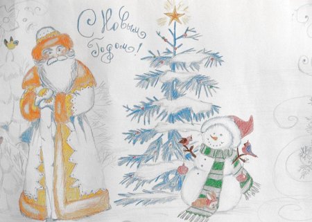 Снеговик шаблон