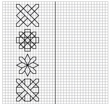 Узоры ручкой в тетради