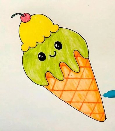 Рисование цветными карандашами