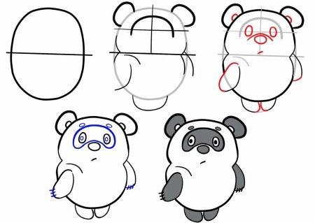 Пошаговые рисунки карандашом