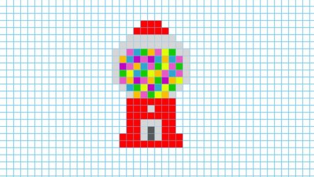 Рисунки по клеточкам лёгкие