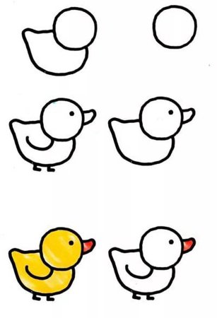 Пошаговое рисование для детей