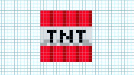 Картинки по клеточкам майнкрафт