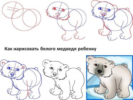 Медвежонок рисунок