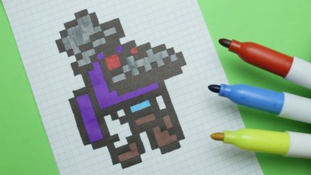 Амонг АС по клеткам