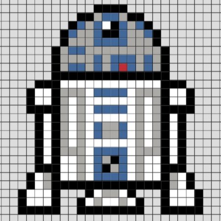 Пиксель арты для срисовки