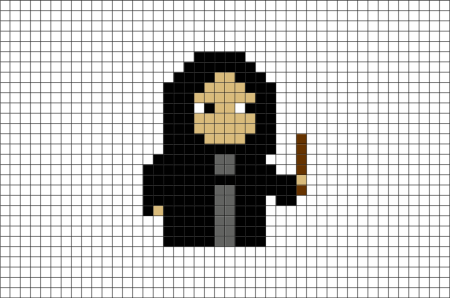 Гарри Поттер Pixel Art