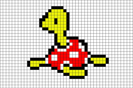 Рисунки клеточки Pokemon