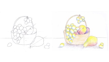 Натюрморт с фруктами