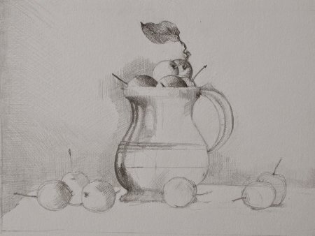 Урок рисования натюрморт акварелью