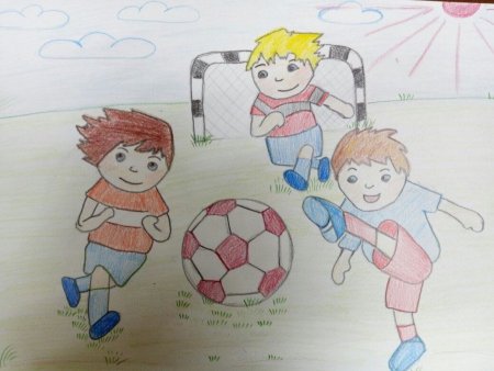 Конкурс рисунков спорт