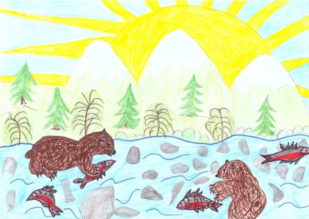 Заповедник рисунок