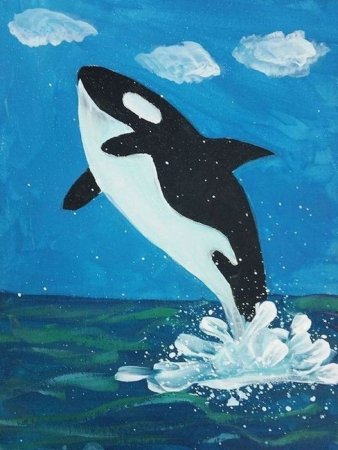 Рисунки гуашью