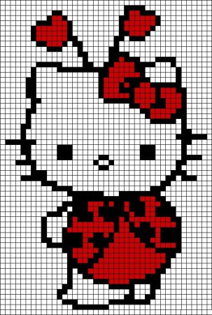 Красивые рисунки по клеточкам
