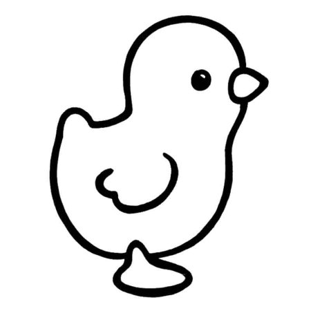 Лёгкие рисунки для раскрашивания
