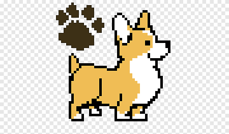 Вельш корги вышивка крестом