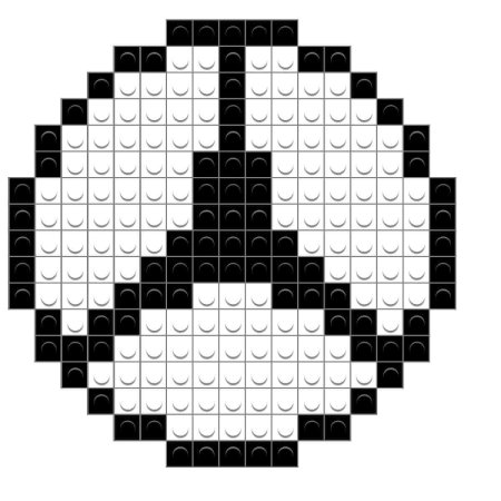 Значки машин по клеткам