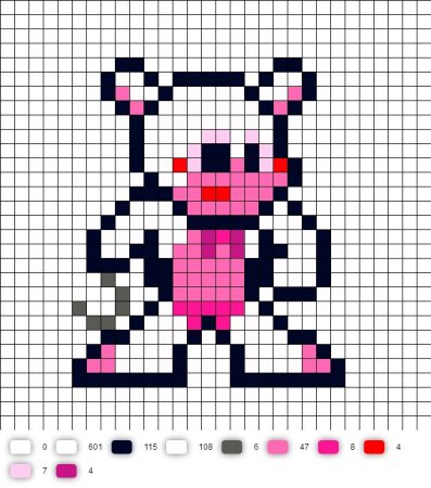 Рисунки по клеточкам ФНФ