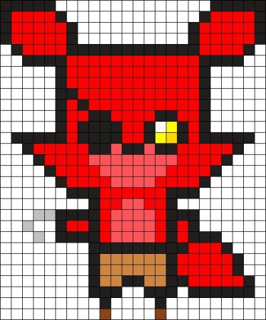 Фредди по клеточкам