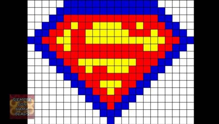 Супермен по клеточкам