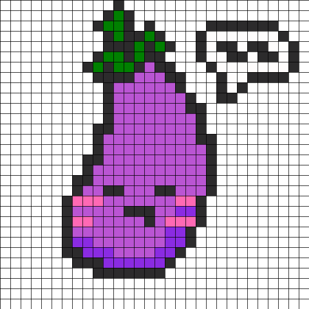 Рисунки по клеточкам еда