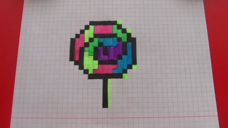 Леденец по клеточкам