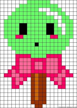 Рисунки по клеточкам в тетради лёгкие