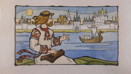 Иллюстрация к опере Садко