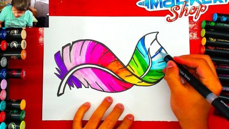 Рисунки для срисовки фломастерами