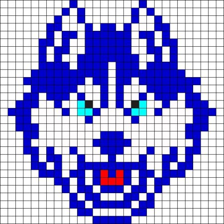 Японские кроссворды хаски