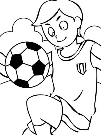 Спортивные раскраски для детей