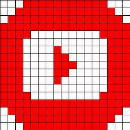 Значки приложений по клеточкам