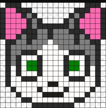 Рисунки по клеточкам животные лёгкие
