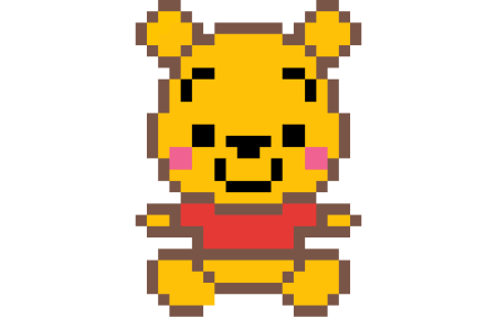 Рисование по клеточкам принцессы