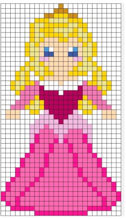 Дисней пиксель арт