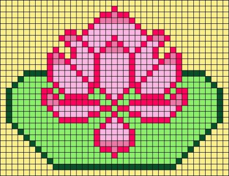 Рисунки по клеточкам лёгкие