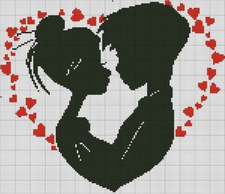 Силуэты для вышивания