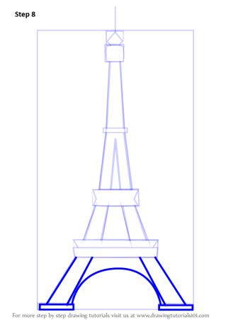 Пуантилизм техника рисования Эйфелевая башня Жорж сюра