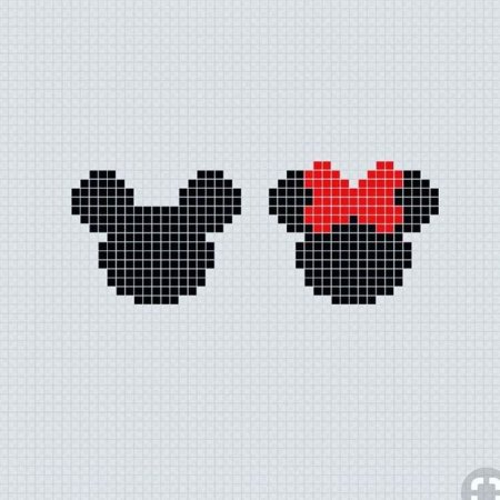 Маленькие пиксельные узоры