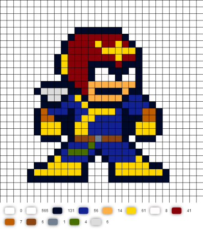 Марвел герои по пикселям