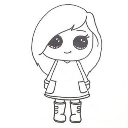 Раскраски для девочек лёгкие милые