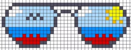 Очки по клеточкам