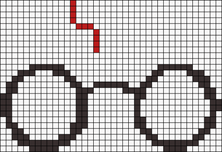 Рисунки по клеточкам лёгкие